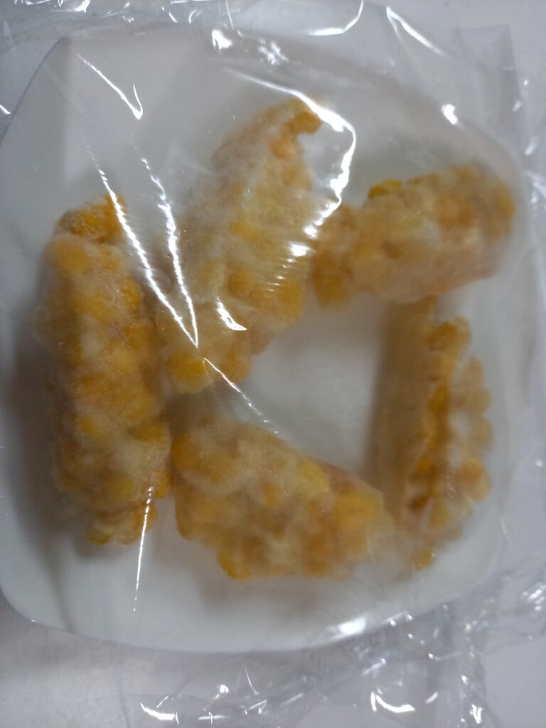 簡単に電子レンジでの調理工程