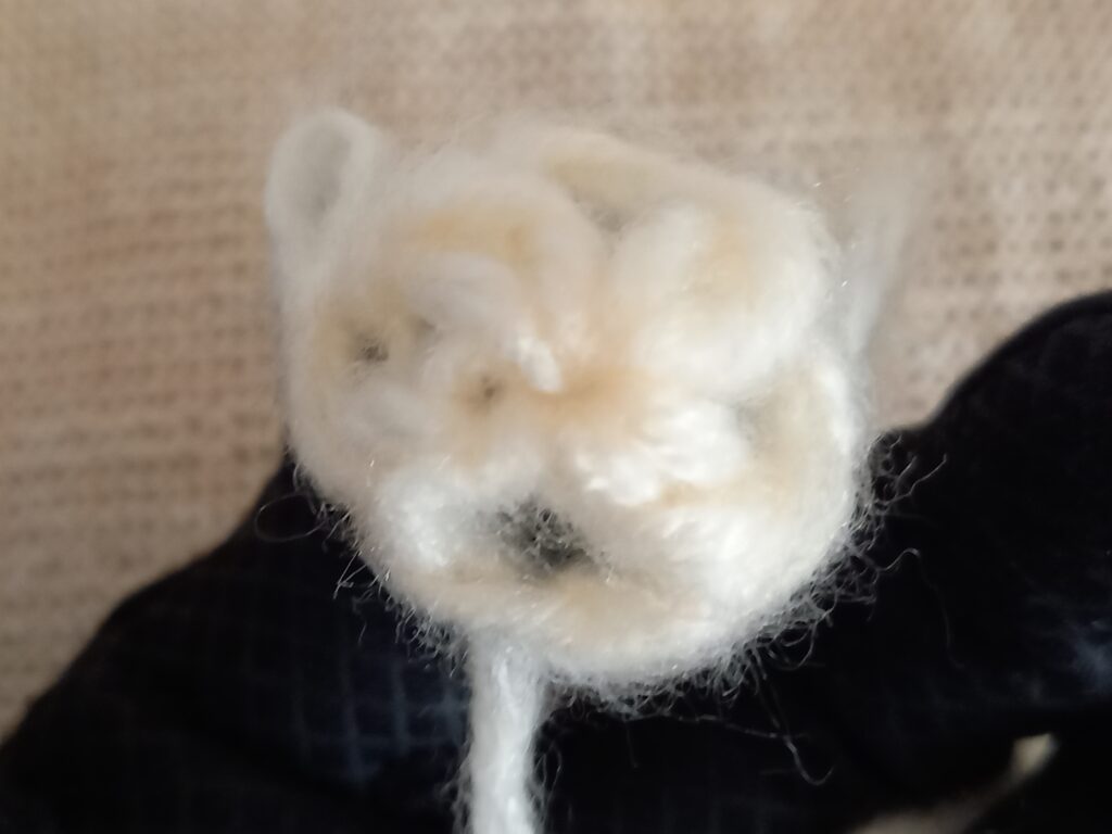 雪編み方工程(1段目)