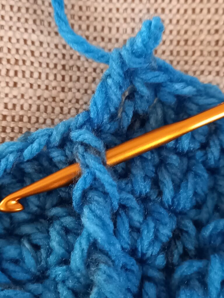 手編みの帽子の工程（増し目について）